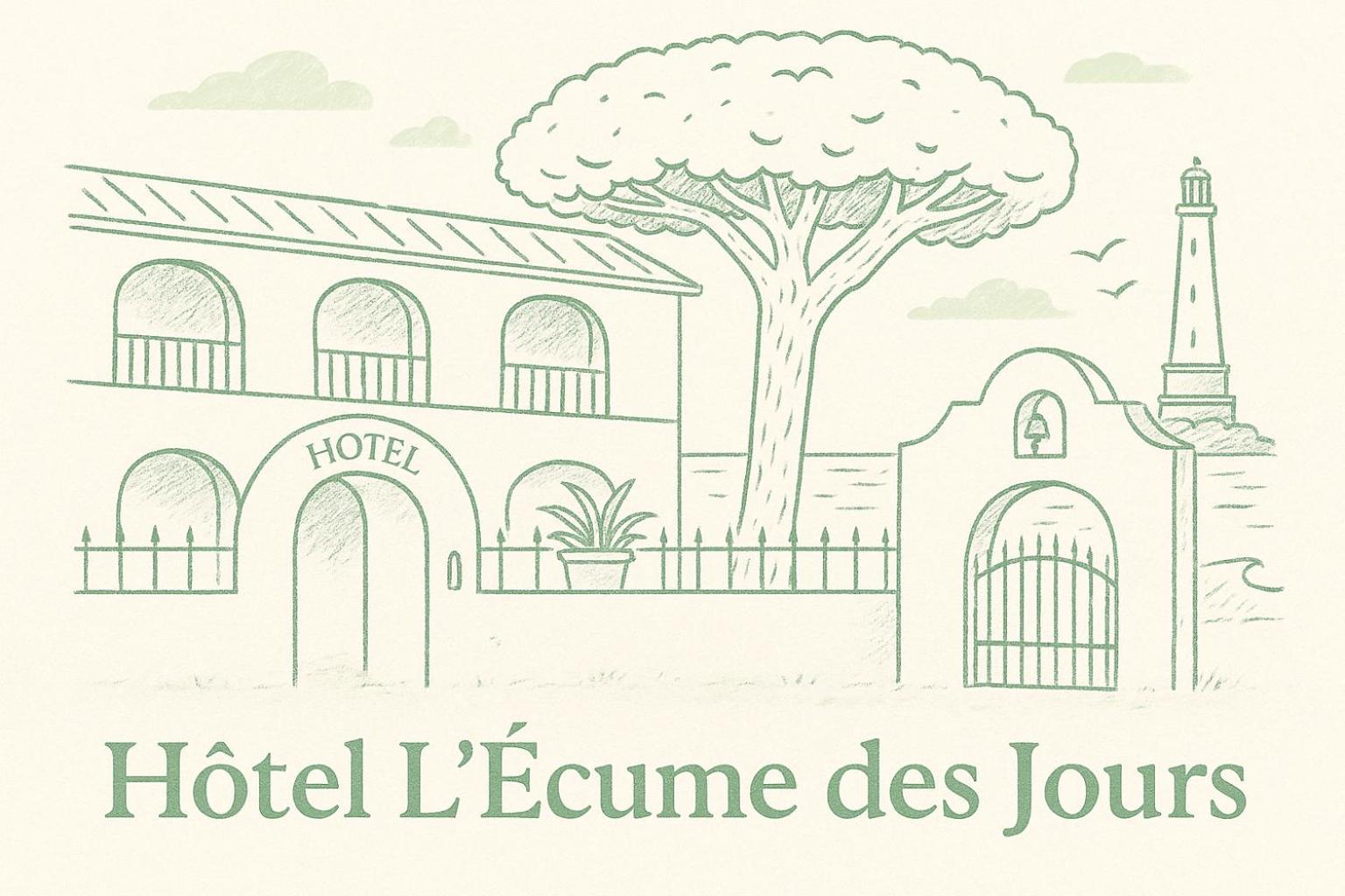 Hotel L'Ecume Des Jours Soulac-sur-Mer Zewnętrze zdjęcie